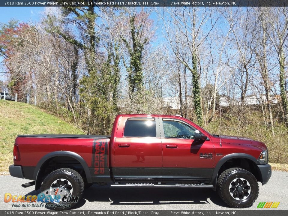 Delmonico Red Pearl 2018 Ram 2500 Power Wagon Crew Cab 4x4 Photo #5