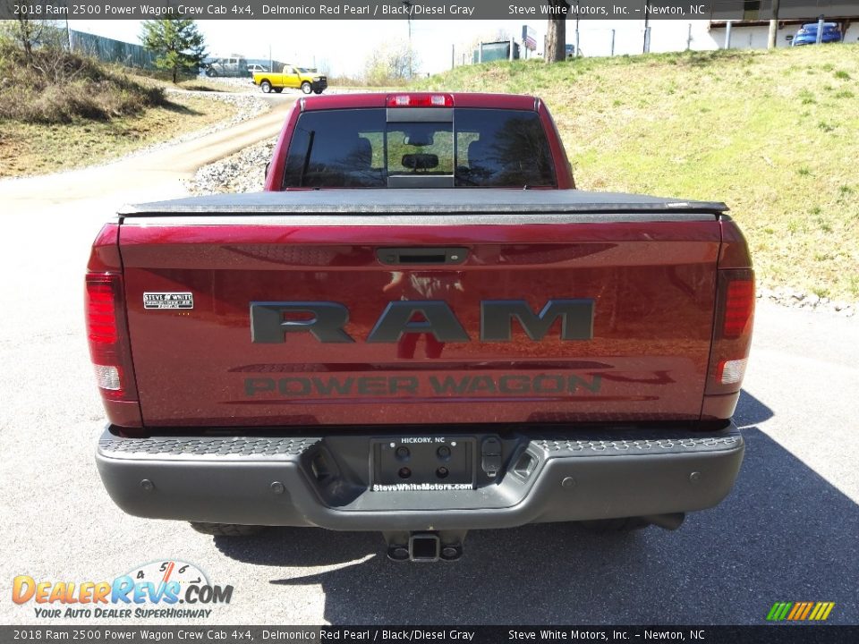 2018 Ram 2500 Power Wagon Crew Cab 4x4 Delmonico Red Pearl / Black/Diesel Gray Photo #7