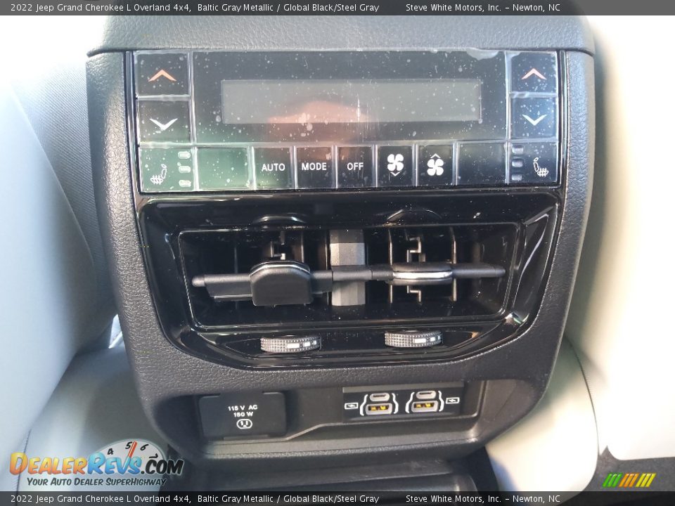 2022 Jeep Grand Cherokee L Overland 4x4 Baltic Gray Metallic / Global Black/Steel Gray Photo #16