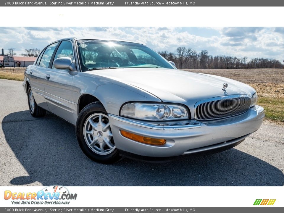 2000 Buick Park Avenue Sterling Silver Metallic / Medium Gray Photo #1