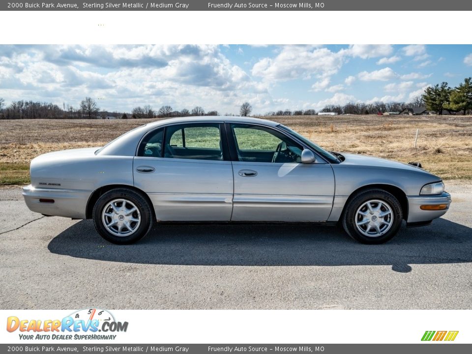 2000 Buick Park Avenue Sterling Silver Metallic / Medium Gray Photo #3