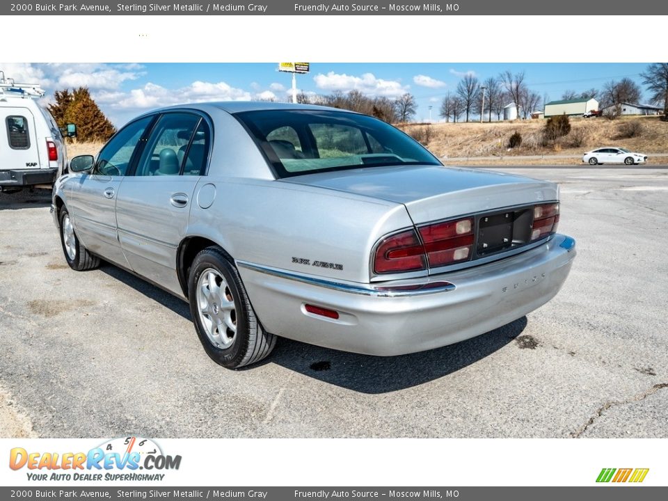 2000 Buick Park Avenue Sterling Silver Metallic / Medium Gray Photo #6