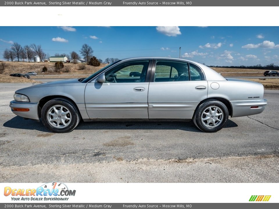 2000 Buick Park Avenue Sterling Silver Metallic / Medium Gray Photo #7