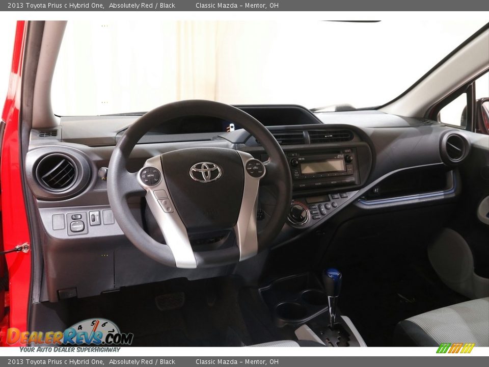 Dashboard of 2013 Toyota Prius c Hybrid One Photo #6
