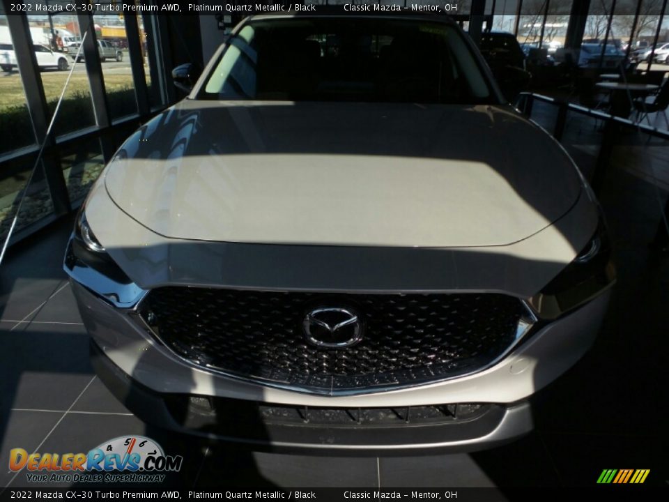 2022 Mazda CX-30 Turbo Premium AWD Platinum Quartz Metallic / Black Photo #2