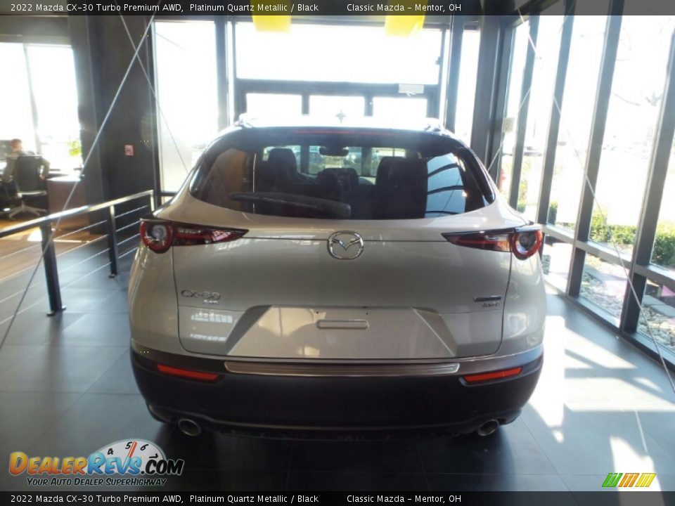 2022 Mazda CX-30 Turbo Premium AWD Platinum Quartz Metallic / Black Photo #5