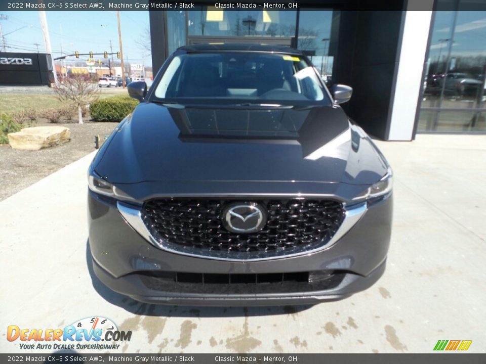 2022 Mazda CX-5 S Select AWD Machine Gray Metallic / Black Photo #2