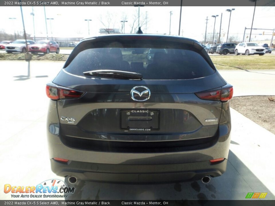 2022 Mazda CX-5 S Select AWD Machine Gray Metallic / Black Photo #5