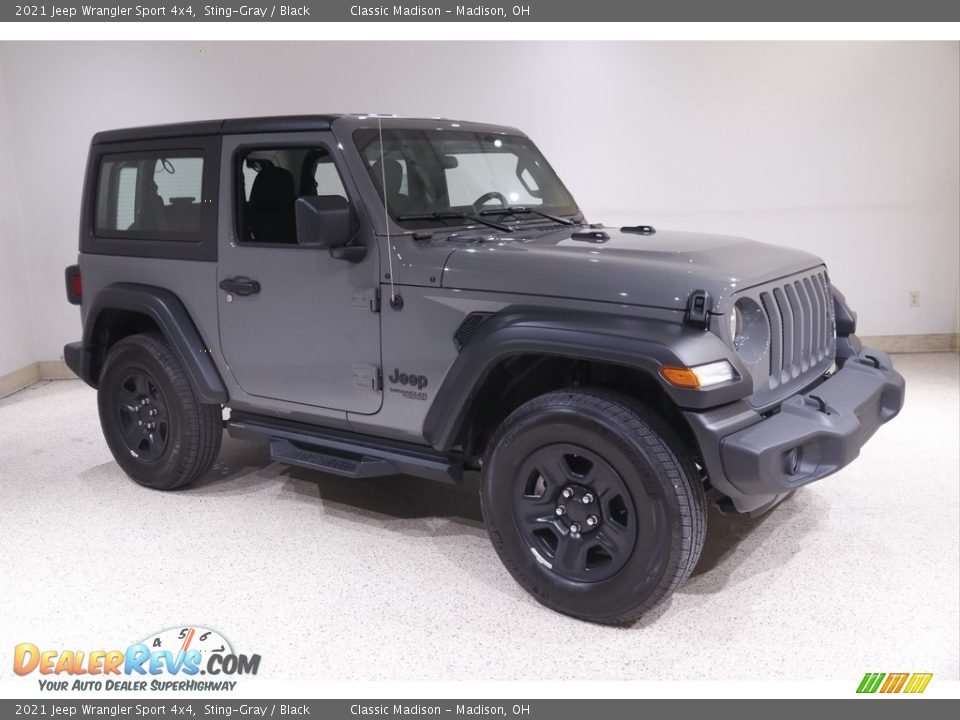 2021 Jeep Wrangler Sport 4x4 Sting-Gray / Black Photo #1