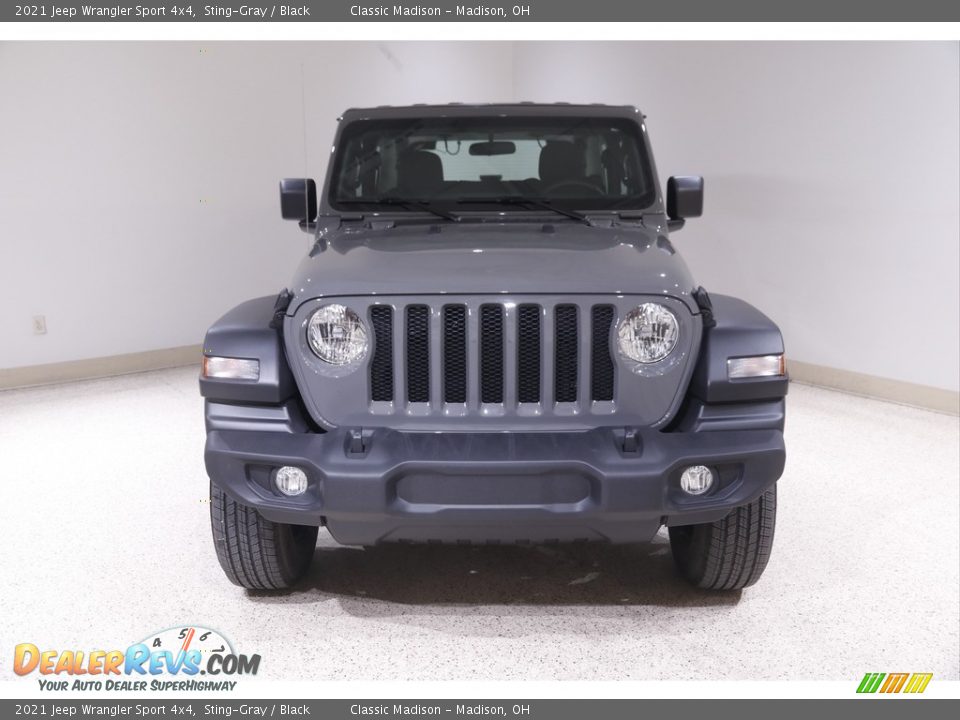 2021 Jeep Wrangler Sport 4x4 Sting-Gray / Black Photo #2