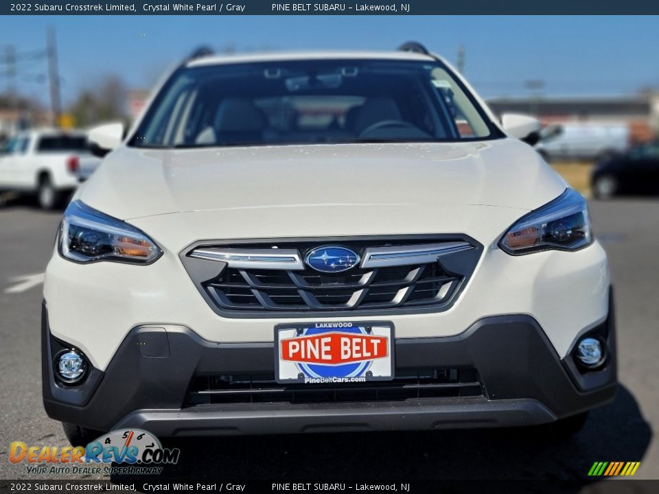 2022 Subaru Crosstrek Limited Crystal White Pearl / Gray Photo #2