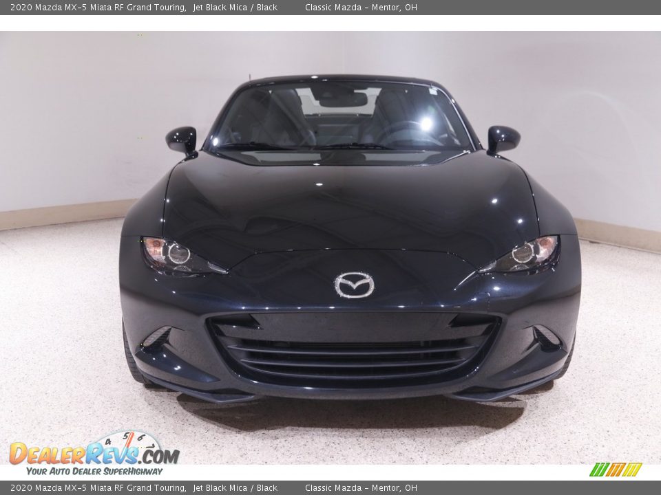 2020 Mazda MX-5 Miata RF Grand Touring Jet Black Mica / Black Photo #3