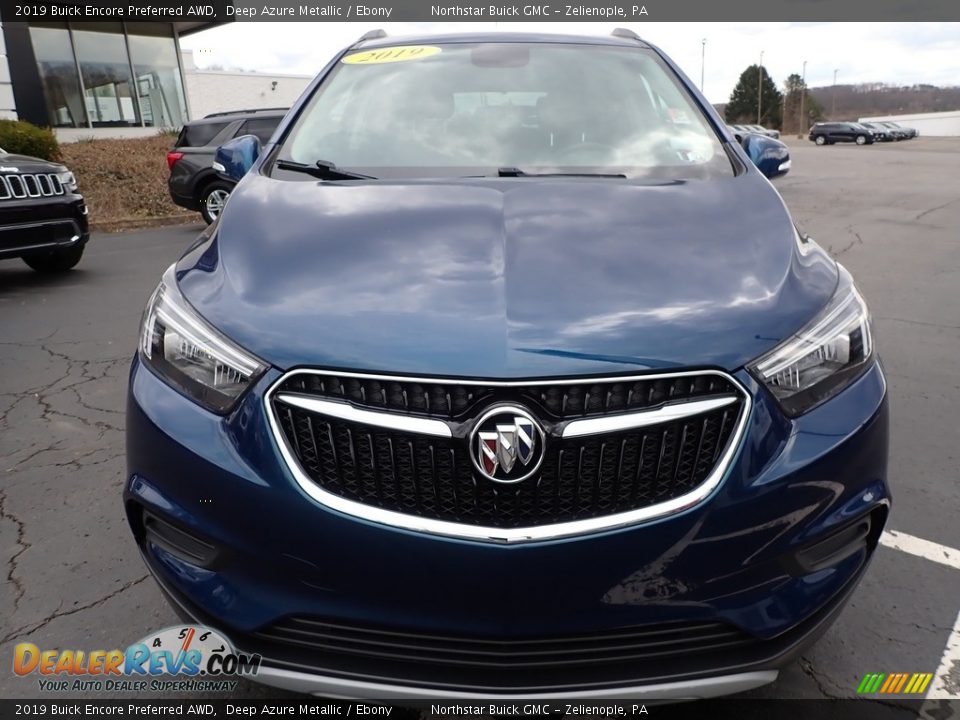 2019 Buick Encore Preferred AWD Deep Azure Metallic / Ebony Photo #3