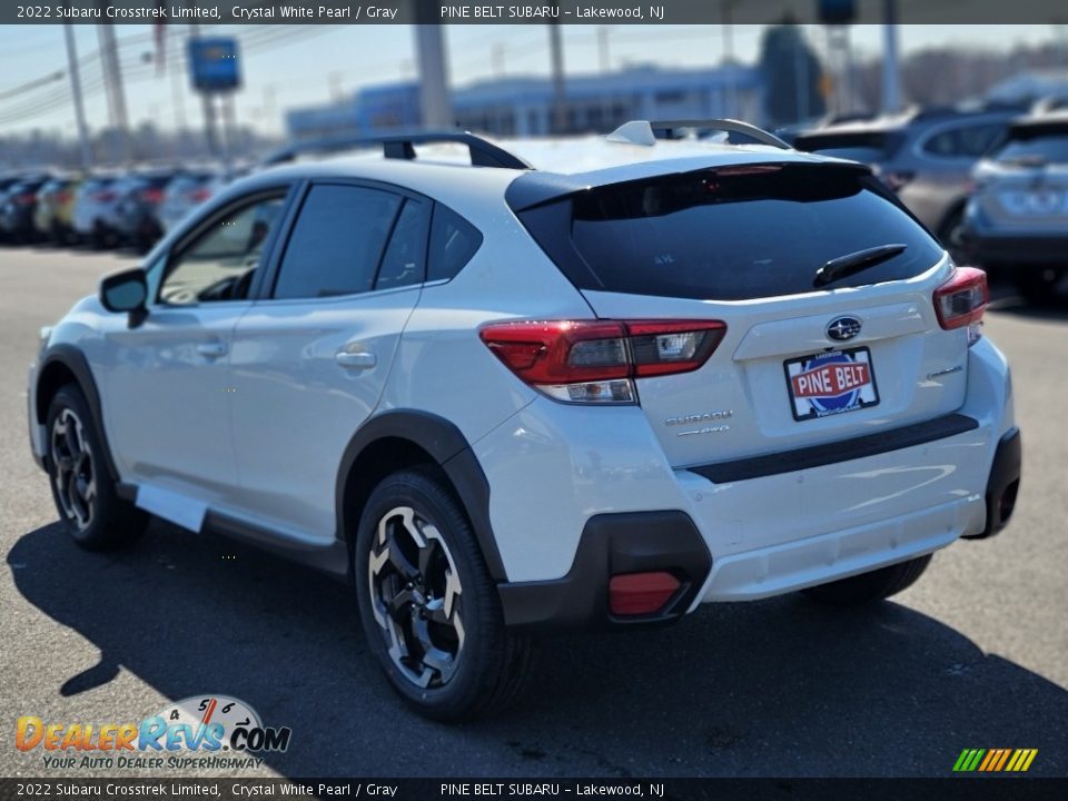 2022 Subaru Crosstrek Limited Crystal White Pearl / Gray Photo #4