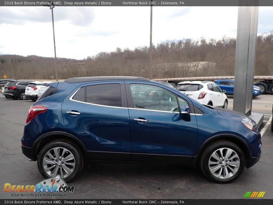 2019 Buick Encore Preferred AWD Deep Azure Metallic / Ebony Photo #5