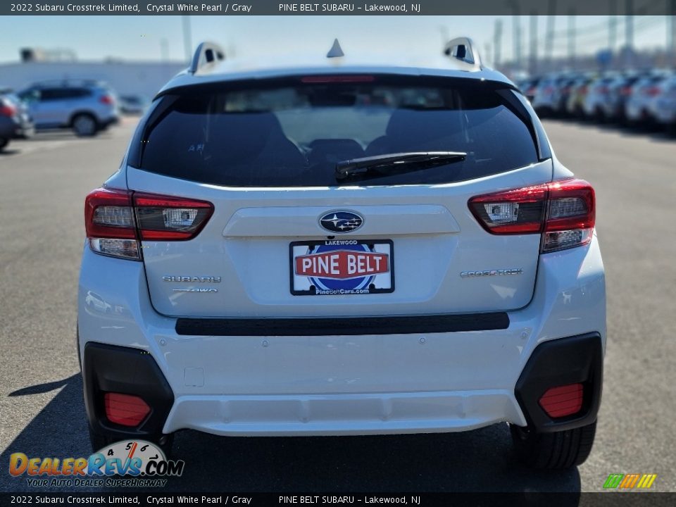 2022 Subaru Crosstrek Limited Crystal White Pearl / Gray Photo #5