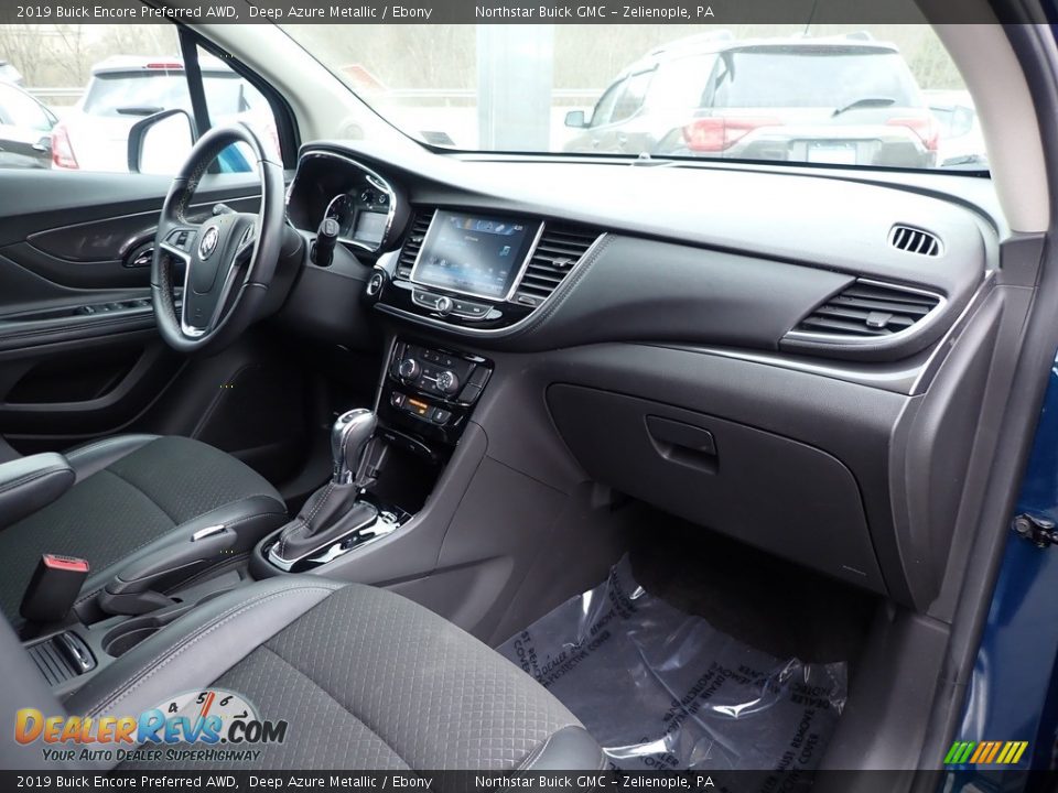 2019 Buick Encore Preferred AWD Deep Azure Metallic / Ebony Photo #6