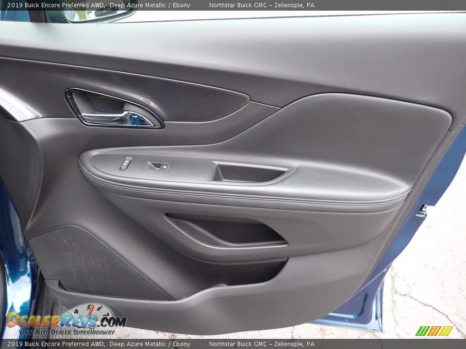 2019 Buick Encore Preferred AWD Deep Azure Metallic / Ebony Photo #7
