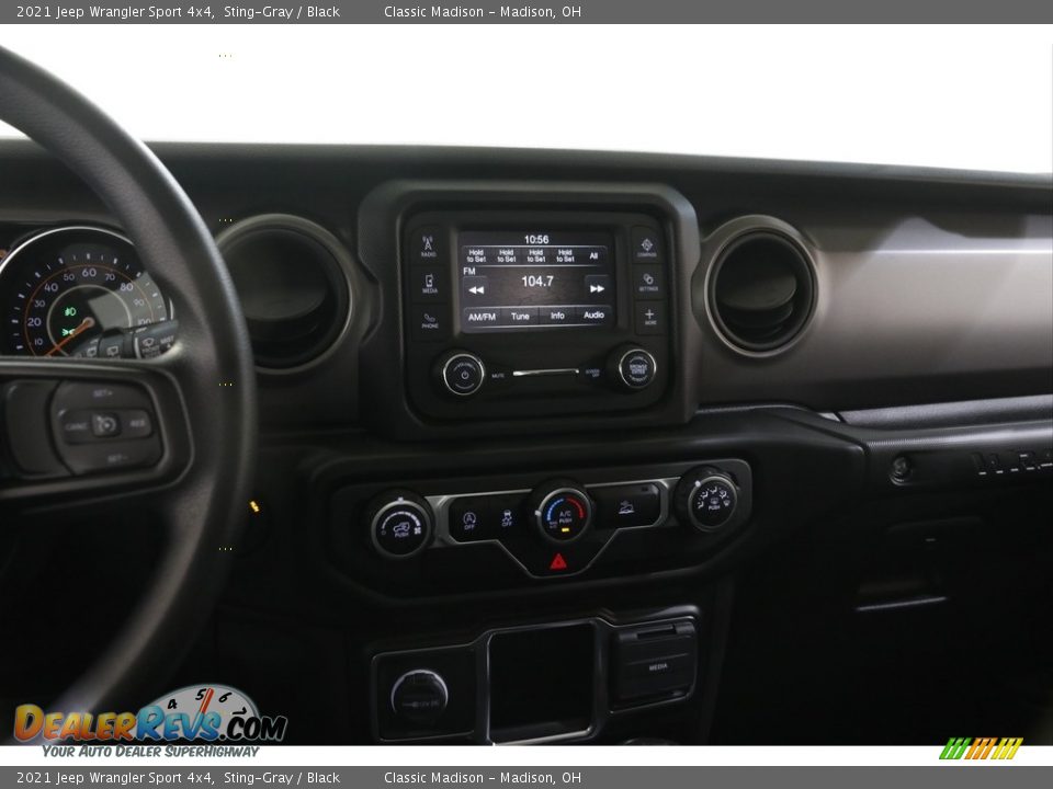 2021 Jeep Wrangler Sport 4x4 Sting-Gray / Black Photo #9