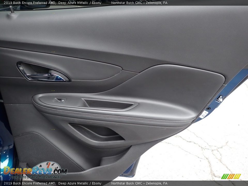 2019 Buick Encore Preferred AWD Deep Azure Metallic / Ebony Photo #8