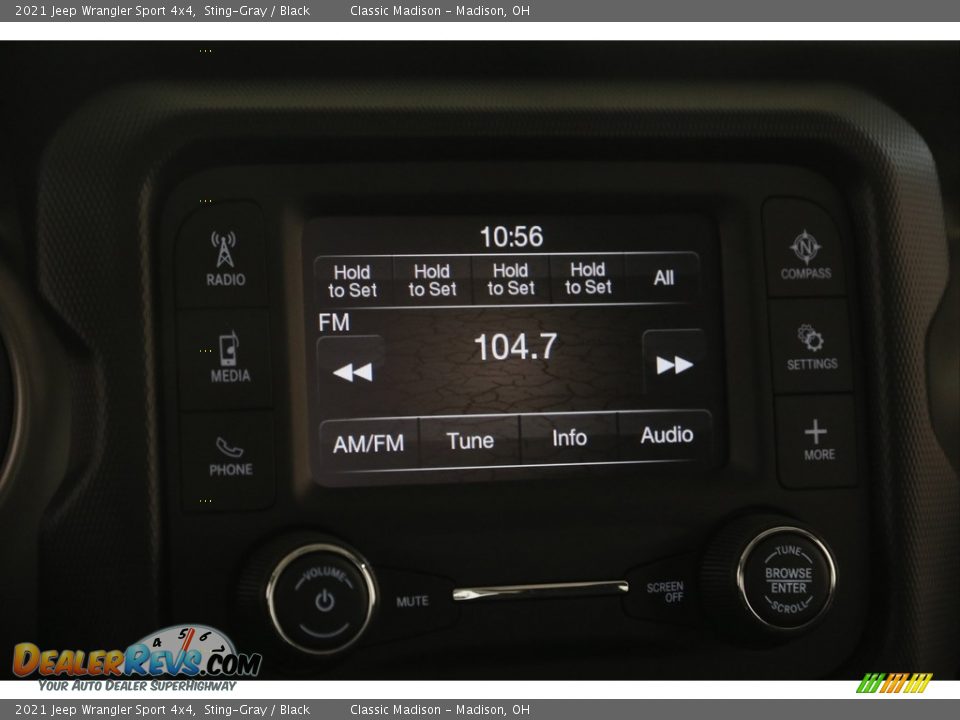 2021 Jeep Wrangler Sport 4x4 Sting-Gray / Black Photo #10