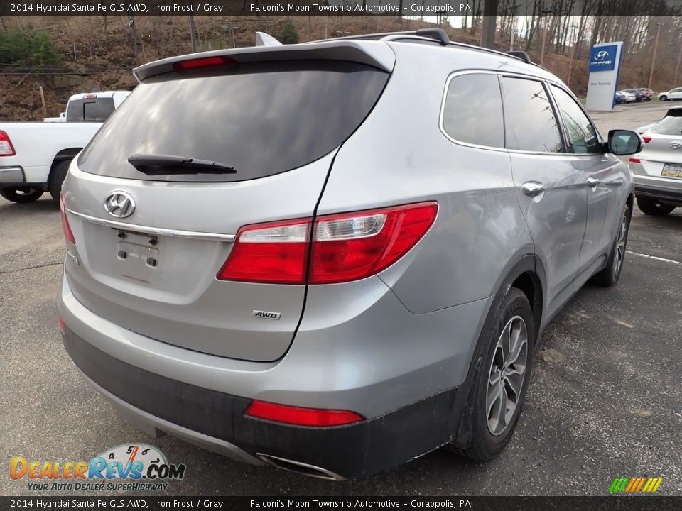 Iron Frost 2014 Hyundai Santa Fe GLS AWD Photo #4