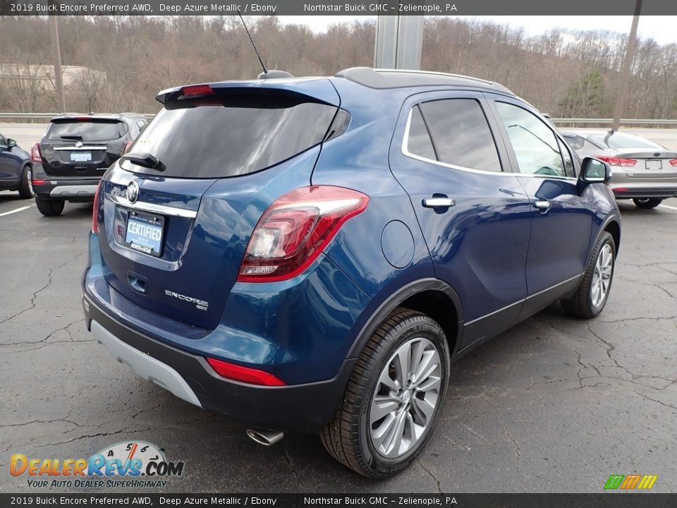 2019 Buick Encore Preferred AWD Deep Azure Metallic / Ebony Photo #9