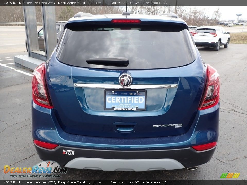 2019 Buick Encore Preferred AWD Deep Azure Metallic / Ebony Photo #10