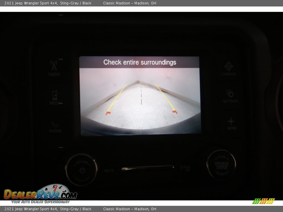 2021 Jeep Wrangler Sport 4x4 Sting-Gray / Black Photo #12