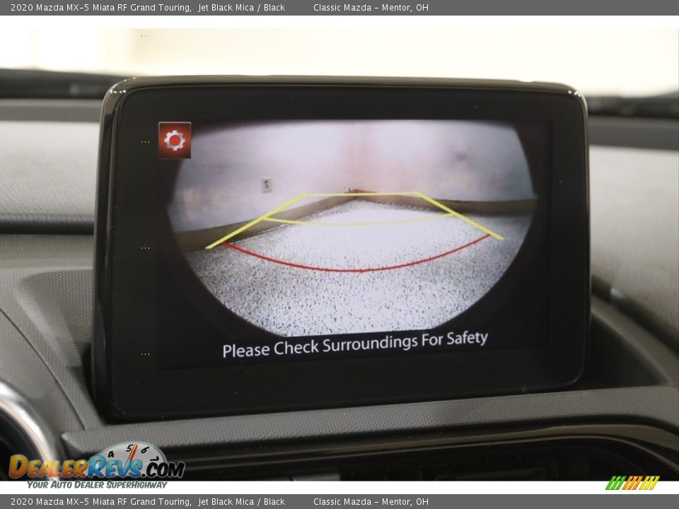 2020 Mazda MX-5 Miata RF Grand Touring Jet Black Mica / Black Photo #14
