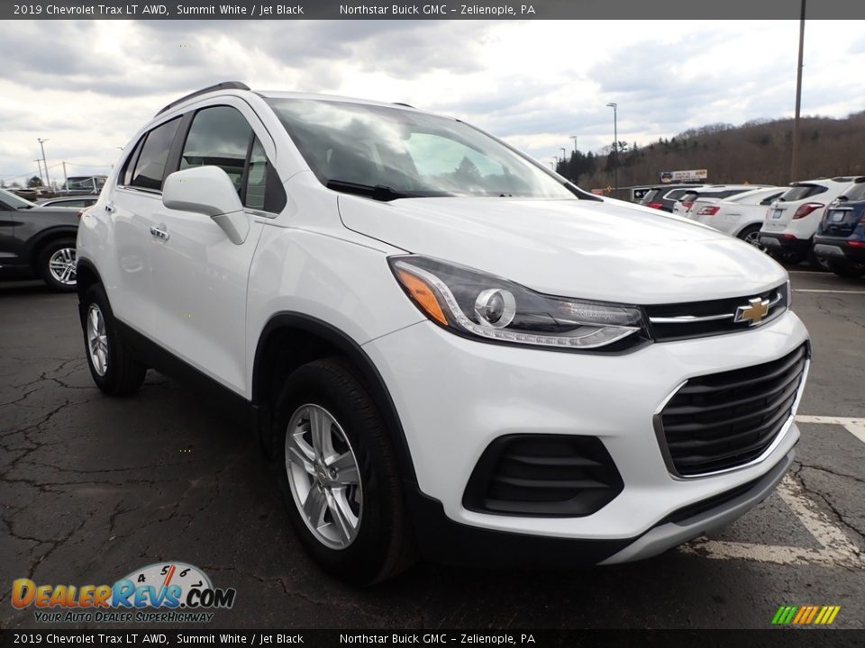 2019 Chevrolet Trax LT AWD Summit White / Jet Black Photo #4