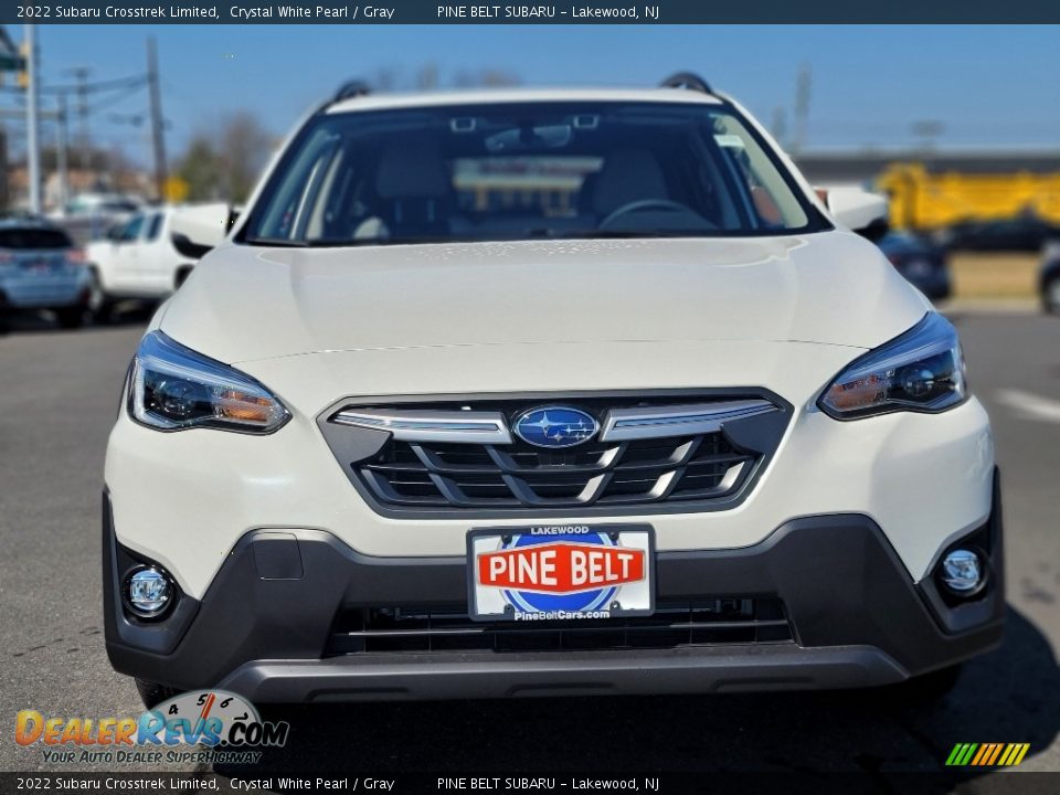 2022 Subaru Crosstrek Limited Crystal White Pearl / Gray Photo #2