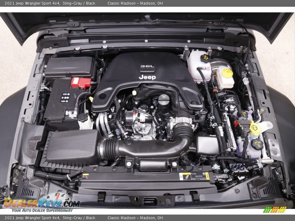 2021 Jeep Wrangler Sport 4x4 Sting-Gray / Black Photo #18