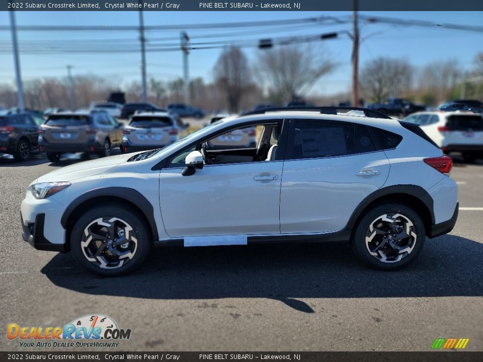 2022 Subaru Crosstrek Limited Crystal White Pearl / Gray Photo #3