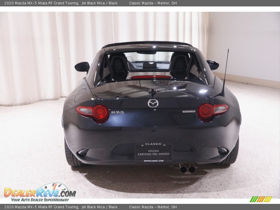 2020 Mazda MX-5 Miata RF Grand Touring Jet Black Mica / Black Photo #19