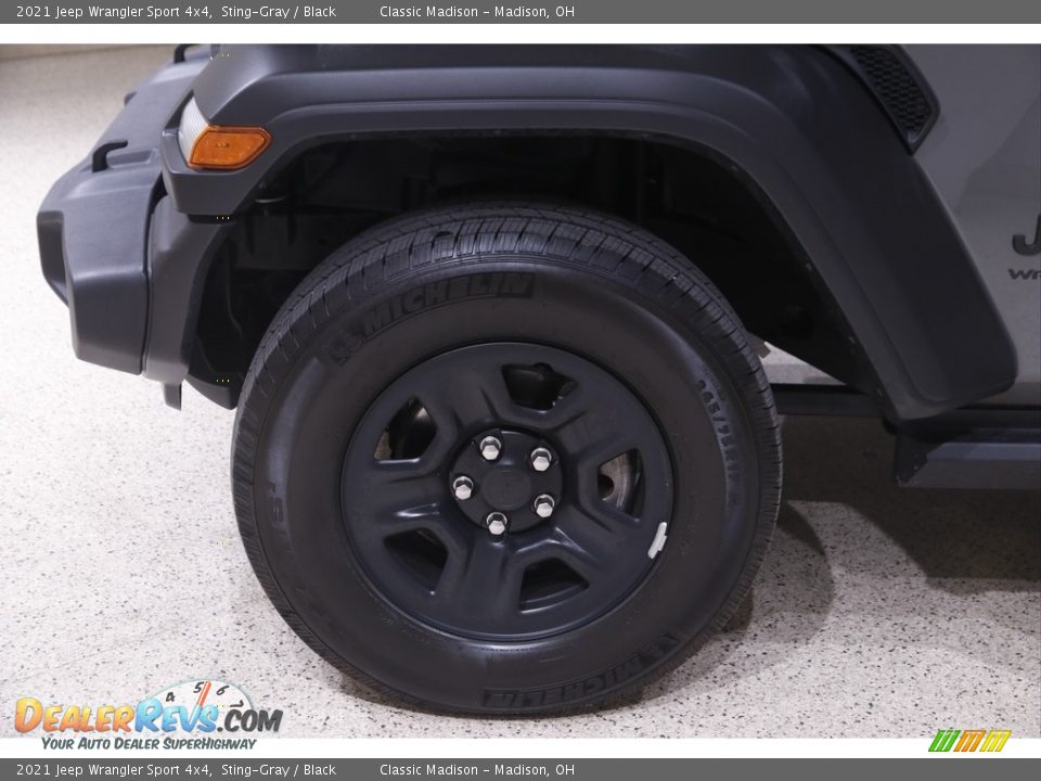 2021 Jeep Wrangler Sport 4x4 Sting-Gray / Black Photo #19
