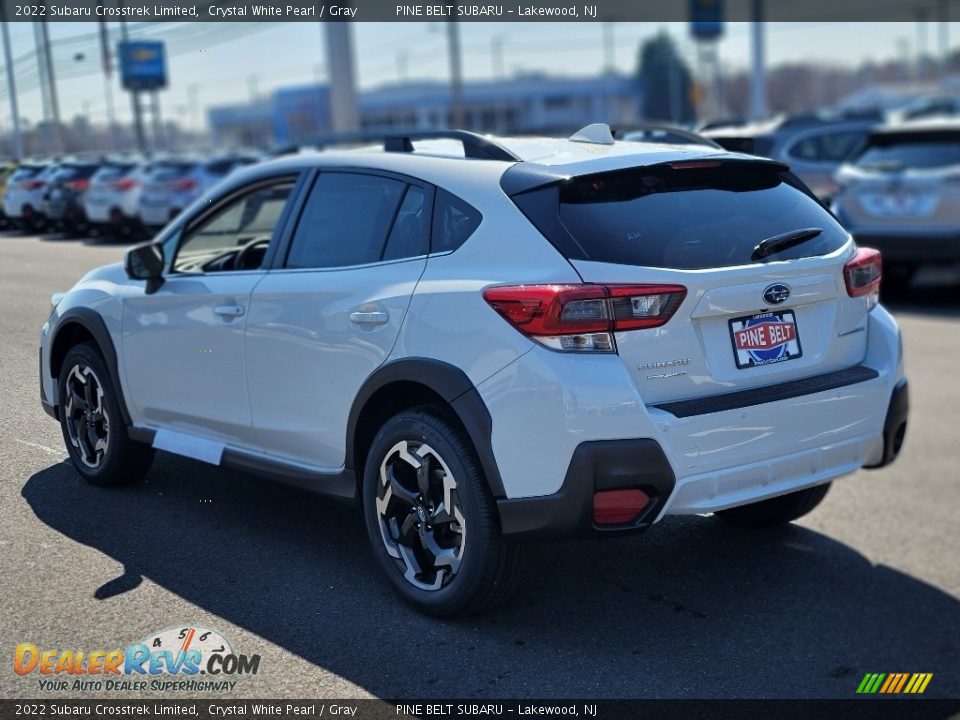 2022 Subaru Crosstrek Limited Crystal White Pearl / Gray Photo #4