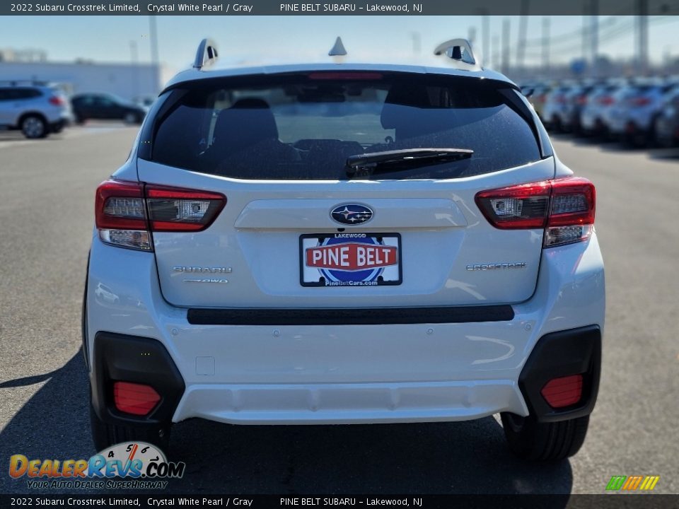 2022 Subaru Crosstrek Limited Crystal White Pearl / Gray Photo #5