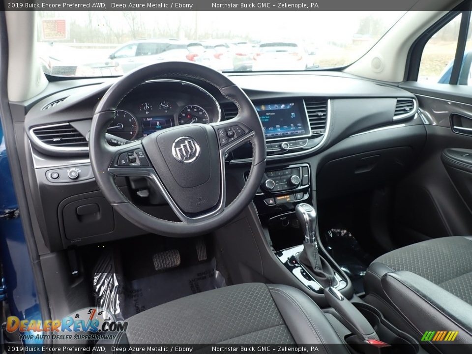2019 Buick Encore Preferred AWD Deep Azure Metallic / Ebony Photo #18