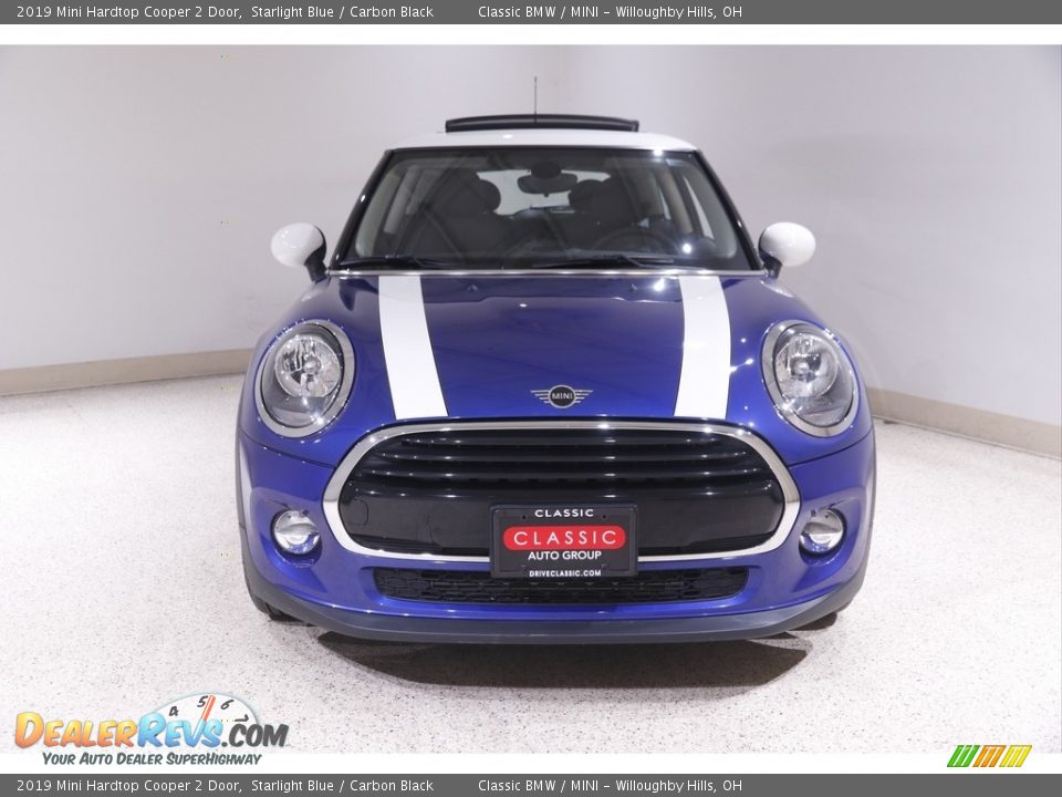 2019 Mini Hardtop Cooper 2 Door Starlight Blue / Carbon Black Photo #2