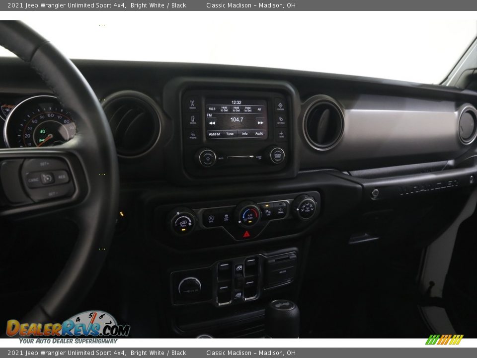 2021 Jeep Wrangler Unlimited Sport 4x4 Bright White / Black Photo #9