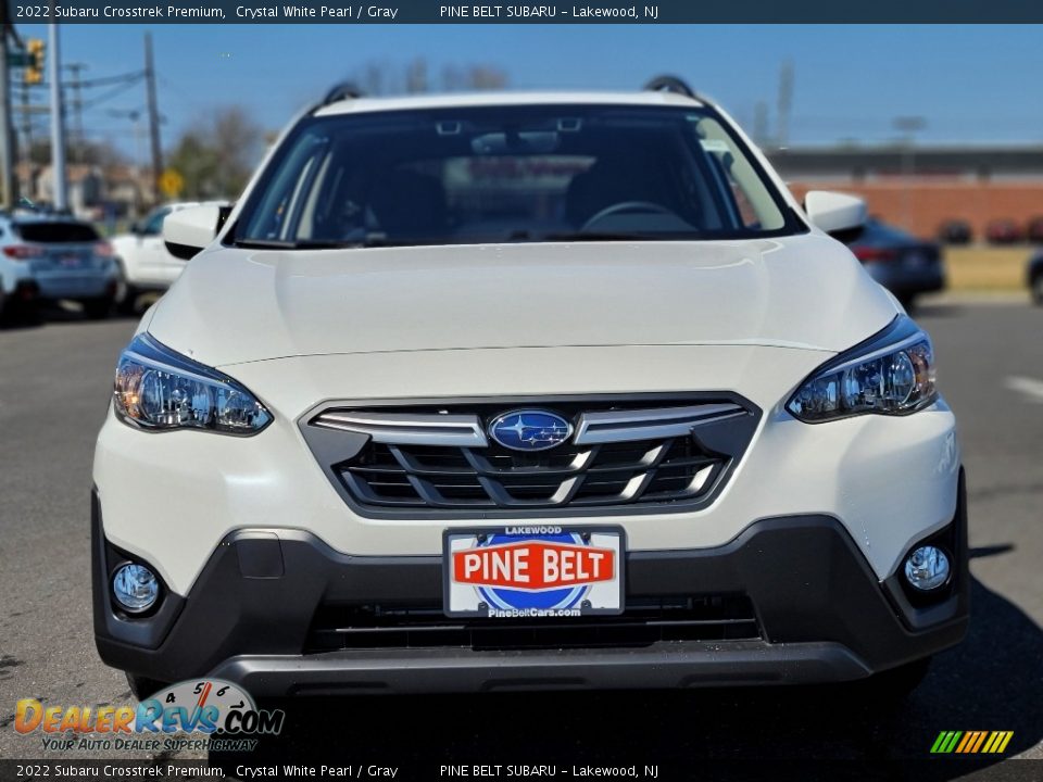 2022 Subaru Crosstrek Premium Crystal White Pearl / Gray Photo #2