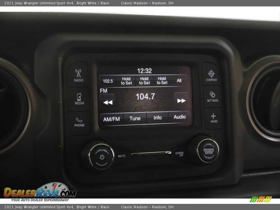 2021 Jeep Wrangler Unlimited Sport 4x4 Bright White / Black Photo #10