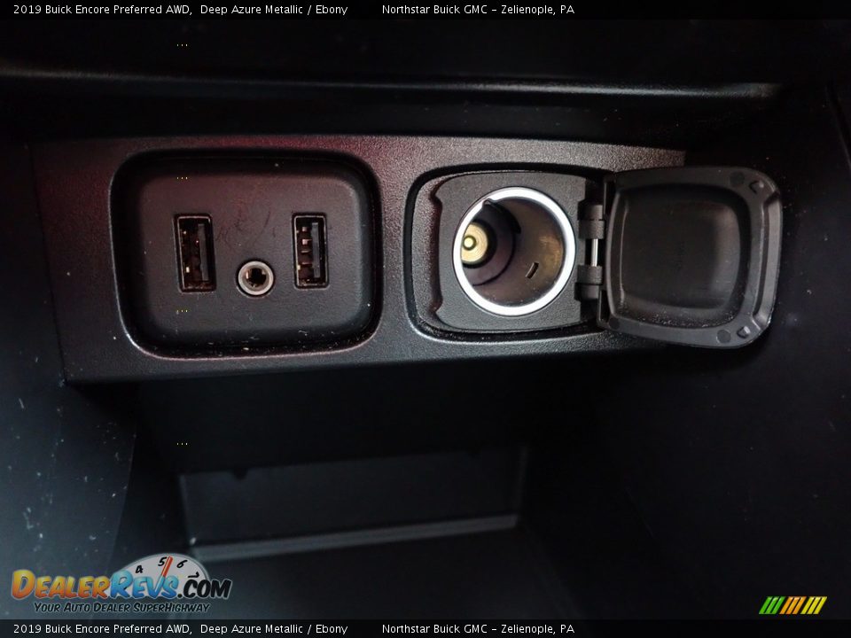 2019 Buick Encore Preferred AWD Deep Azure Metallic / Ebony Photo #25