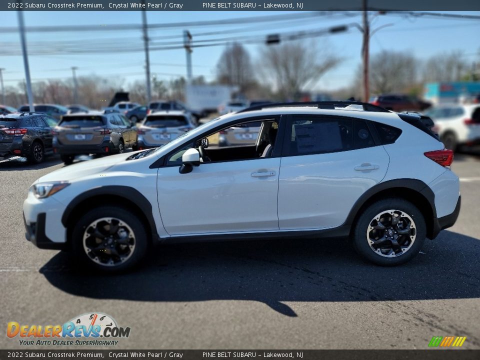 2022 Subaru Crosstrek Premium Crystal White Pearl / Gray Photo #3