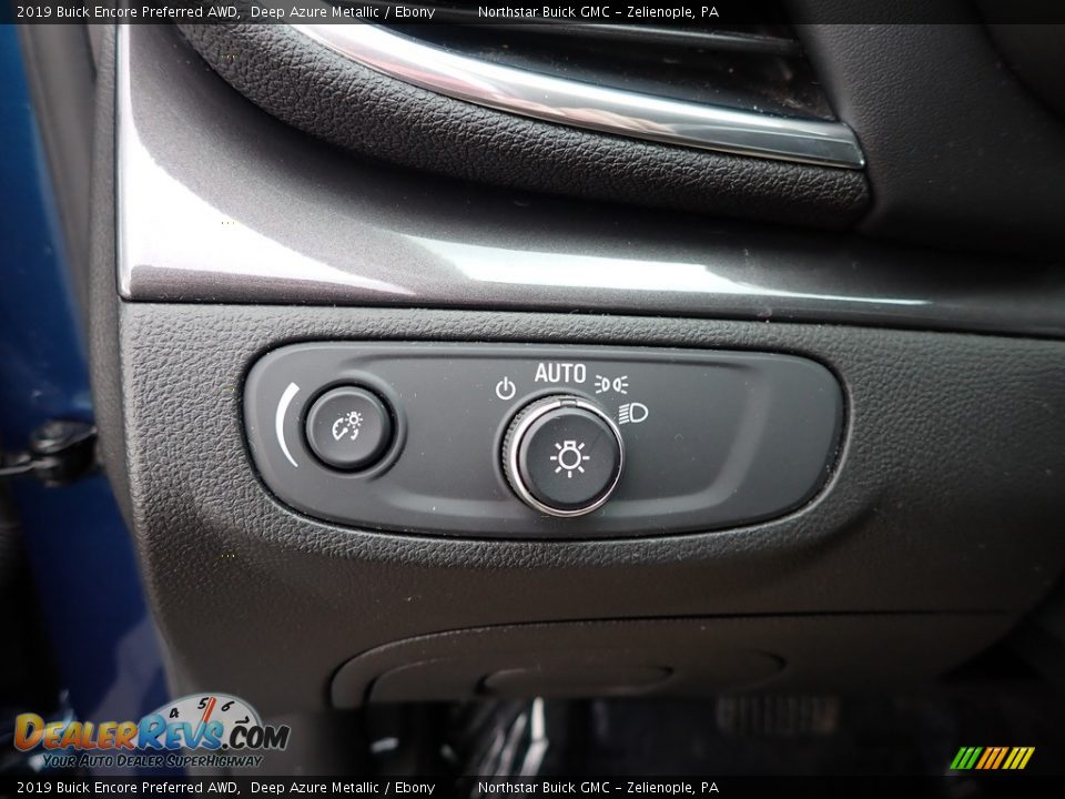 2019 Buick Encore Preferred AWD Deep Azure Metallic / Ebony Photo #27
