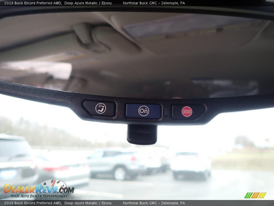 2019 Buick Encore Preferred AWD Deep Azure Metallic / Ebony Photo #28