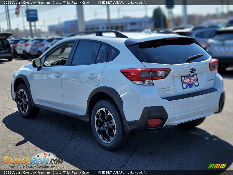 2022 Subaru Crosstrek Premium Crystal White Pearl / Gray Photo #8