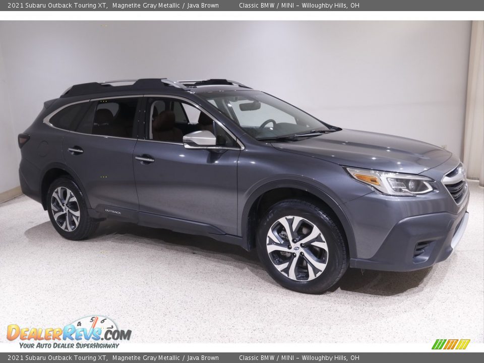 2021 Subaru Outback Touring XT Magnetite Gray Metallic / Java Brown Photo #1