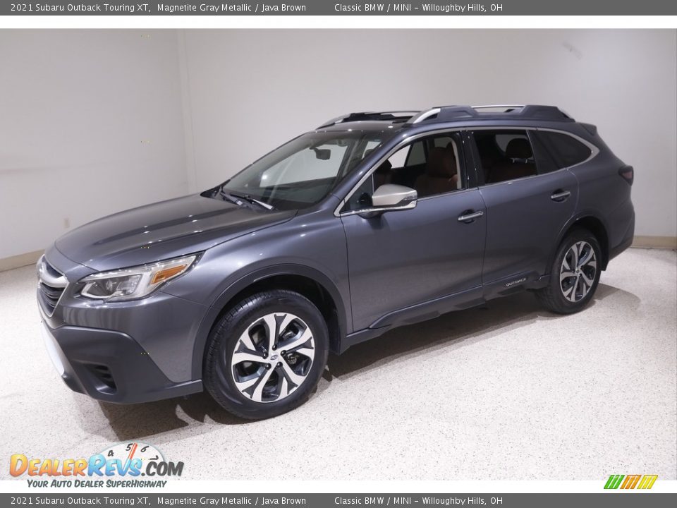 2021 Subaru Outback Touring XT Magnetite Gray Metallic / Java Brown Photo #3